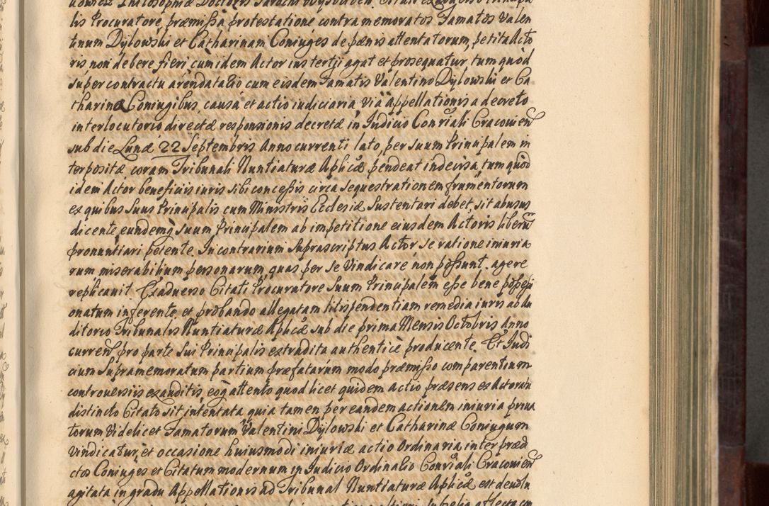 Zdjęcie nr 154 dla obiektu archiwalnego: Acta actorum episscopalium R. D. Joannis Małachowski, episcopi Cracoviensis a die 20 Augusti anni 1681 et 1682 acticatorum. Volumen I
