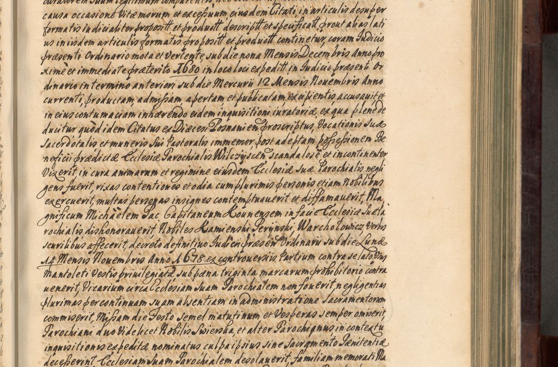Zdjęcie nr 156 dla obiektu archiwalnego: Acta actorum episscopalium R. D. Joannis Małachowski, episcopi Cracoviensis a die 20 Augusti anni 1681 et 1682 acticatorum. Volumen I