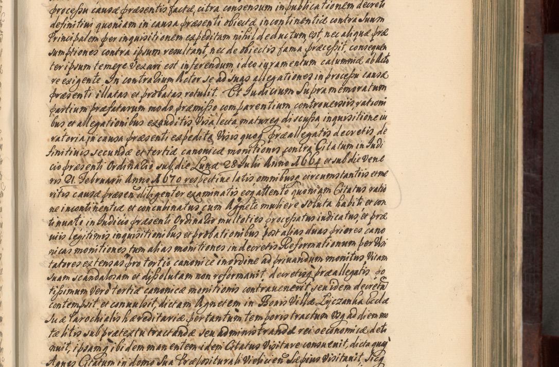 Zdjęcie nr 152 dla obiektu archiwalnego: Acta actorum episscopalium R. D. Joannis Małachowski, episcopi Cracoviensis a die 20 Augusti anni 1681 et 1682 acticatorum. Volumen I
