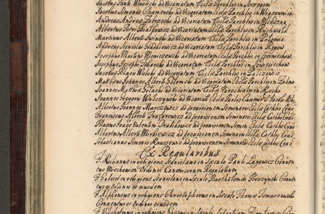 Zdjęcie nr 145 dla obiektu archiwalnego: Acta actorum episscopalium R. D. Joannis Małachowski, episcopi Cracoviensis a die 20 Augusti anni 1681 et 1682 acticatorum. Volumen I