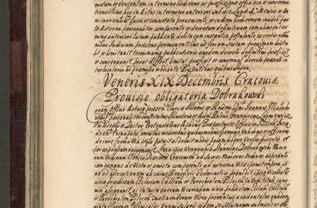 Zdjęcie nr 143 dla obiektu archiwalnego: Acta actorum episscopalium R. D. Joannis Małachowski, episcopi Cracoviensis a die 20 Augusti anni 1681 et 1682 acticatorum. Volumen I