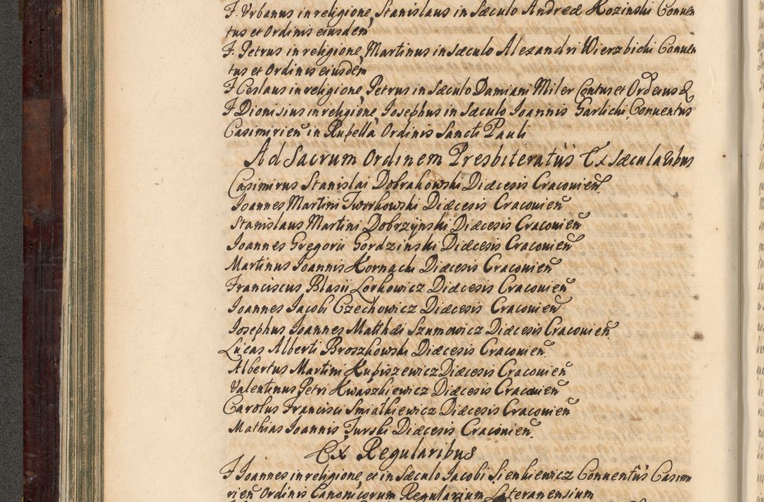 Zdjęcie nr 147 dla obiektu archiwalnego: Acta actorum episscopalium R. D. Joannis Małachowski, episcopi Cracoviensis a die 20 Augusti anni 1681 et 1682 acticatorum. Volumen I