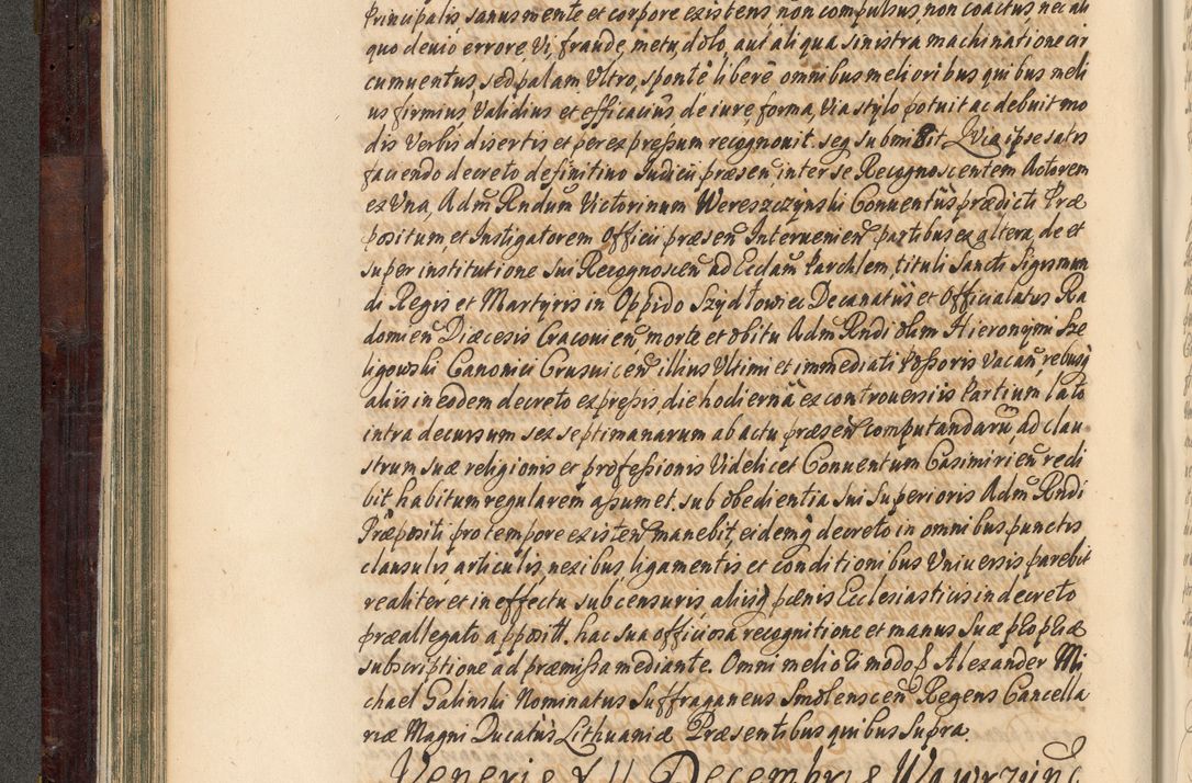 Zdjęcie nr 137 dla obiektu archiwalnego: Acta actorum episscopalium R. D. Joannis Małachowski, episcopi Cracoviensis a die 20 Augusti anni 1681 et 1682 acticatorum. Volumen I