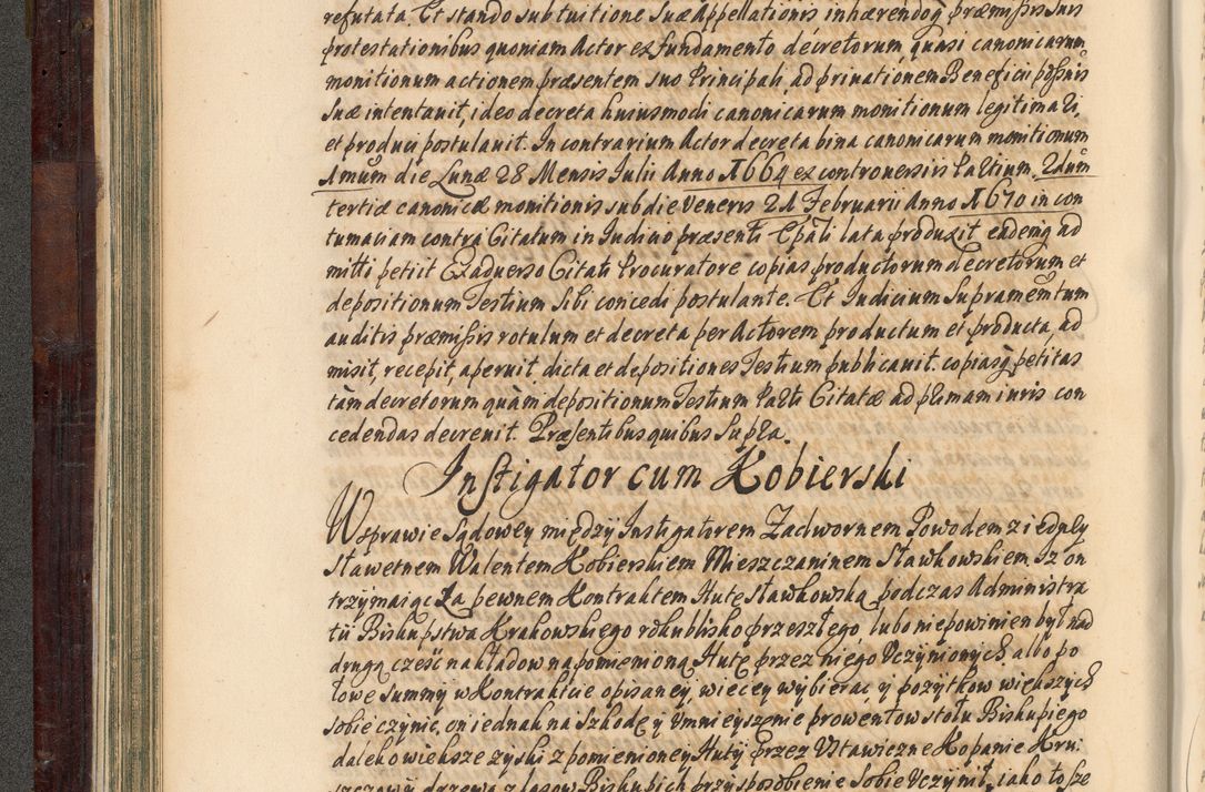 Zdjęcie nr 127 dla obiektu archiwalnego: Acta actorum episscopalium R. D. Joannis Małachowski, episcopi Cracoviensis a die 20 Augusti anni 1681 et 1682 acticatorum. Volumen I