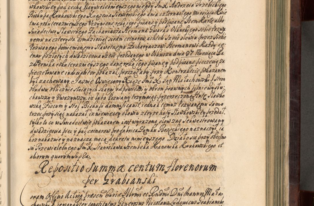 Zdjęcie nr 128 dla obiektu archiwalnego: Acta actorum episscopalium R. D. Joannis Małachowski, episcopi Cracoviensis a die 20 Augusti anni 1681 et 1682 acticatorum. Volumen I