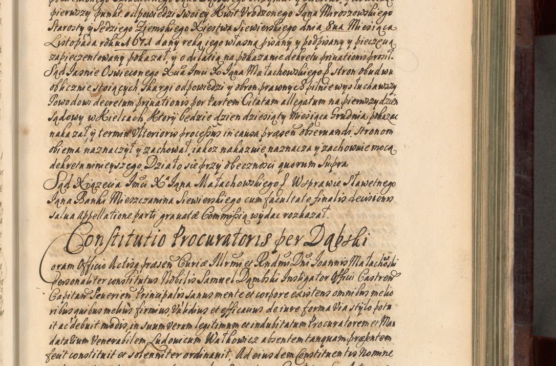 Zdjęcie nr 124 dla obiektu archiwalnego: Acta actorum episscopalium R. D. Joannis Małachowski, episcopi Cracoviensis a die 20 Augusti anni 1681 et 1682 acticatorum. Volumen I