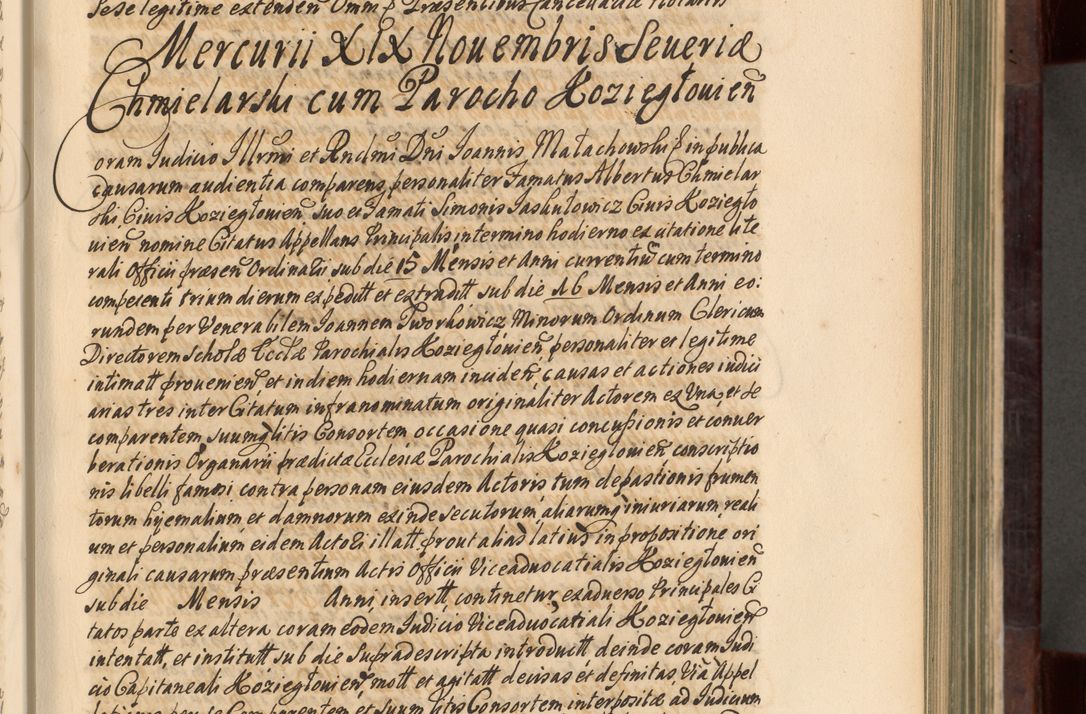 Zdjęcie nr 118 dla obiektu archiwalnego: Acta actorum episscopalium R. D. Joannis Małachowski, episcopi Cracoviensis a die 20 Augusti anni 1681 et 1682 acticatorum. Volumen I