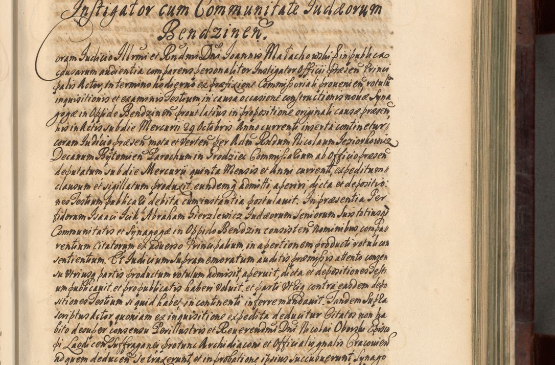 Zdjęcie nr 106 dla obiektu archiwalnego: Acta actorum episscopalium R. D. Joannis Małachowski, episcopi Cracoviensis a die 20 Augusti anni 1681 et 1682 acticatorum. Volumen I