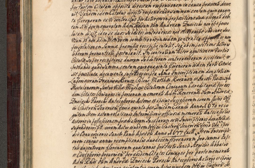 Zdjęcie nr 111 dla obiektu archiwalnego: Acta actorum episscopalium R. D. Joannis Małachowski, episcopi Cracoviensis a die 20 Augusti anni 1681 et 1682 acticatorum. Volumen I