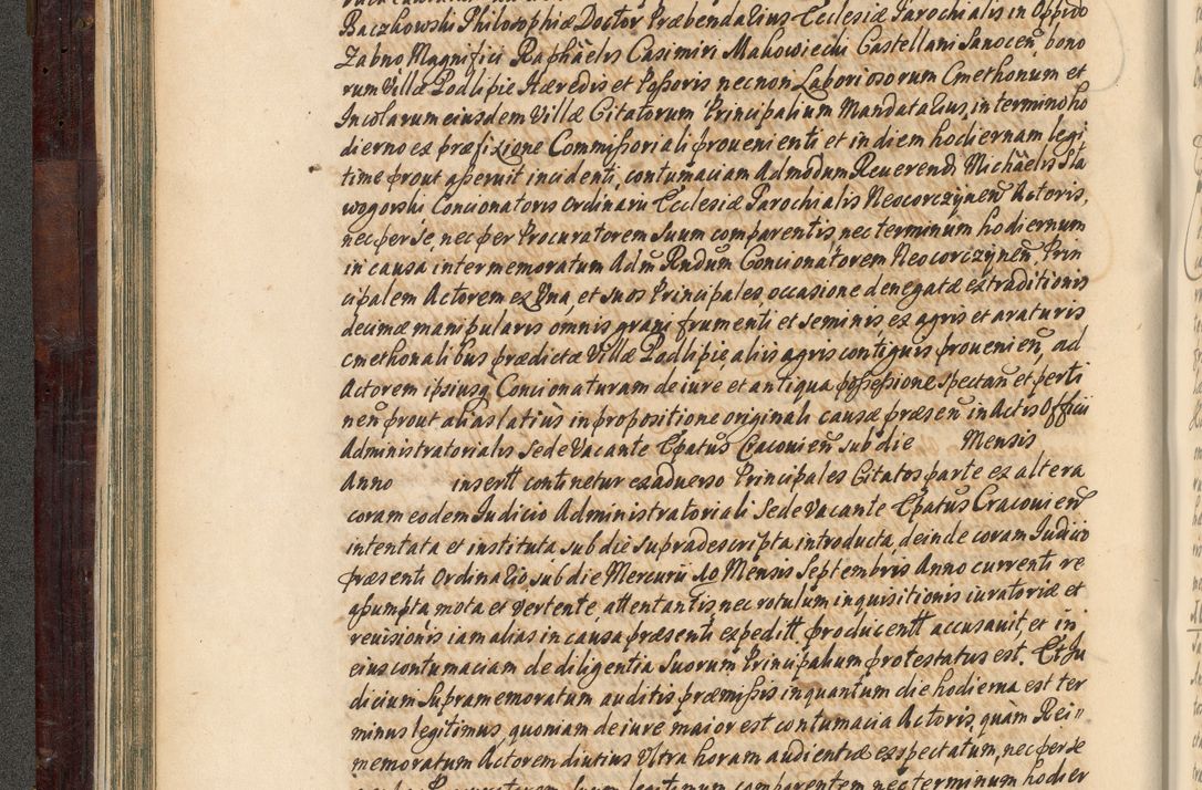 Zdjęcie nr 109 dla obiektu archiwalnego: Acta actorum episscopalium R. D. Joannis Małachowski, episcopi Cracoviensis a die 20 Augusti anni 1681 et 1682 acticatorum. Volumen I