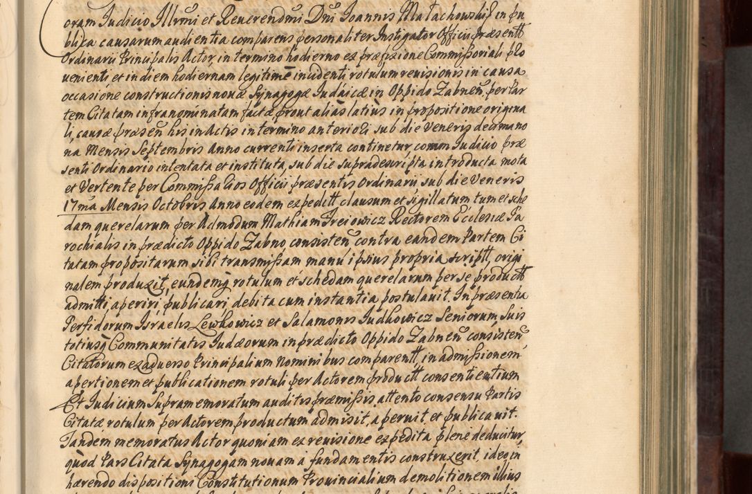 Zdjęcie nr 108 dla obiektu archiwalnego: Acta actorum episscopalium R. D. Joannis Małachowski, episcopi Cracoviensis a die 20 Augusti anni 1681 et 1682 acticatorum. Volumen I