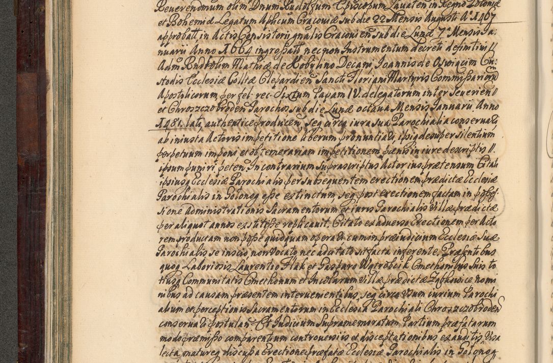 Zdjęcie nr 101 dla obiektu archiwalnego: Acta actorum episscopalium R. D. Joannis Małachowski, episcopi Cracoviensis a die 20 Augusti anni 1681 et 1682 acticatorum. Volumen I