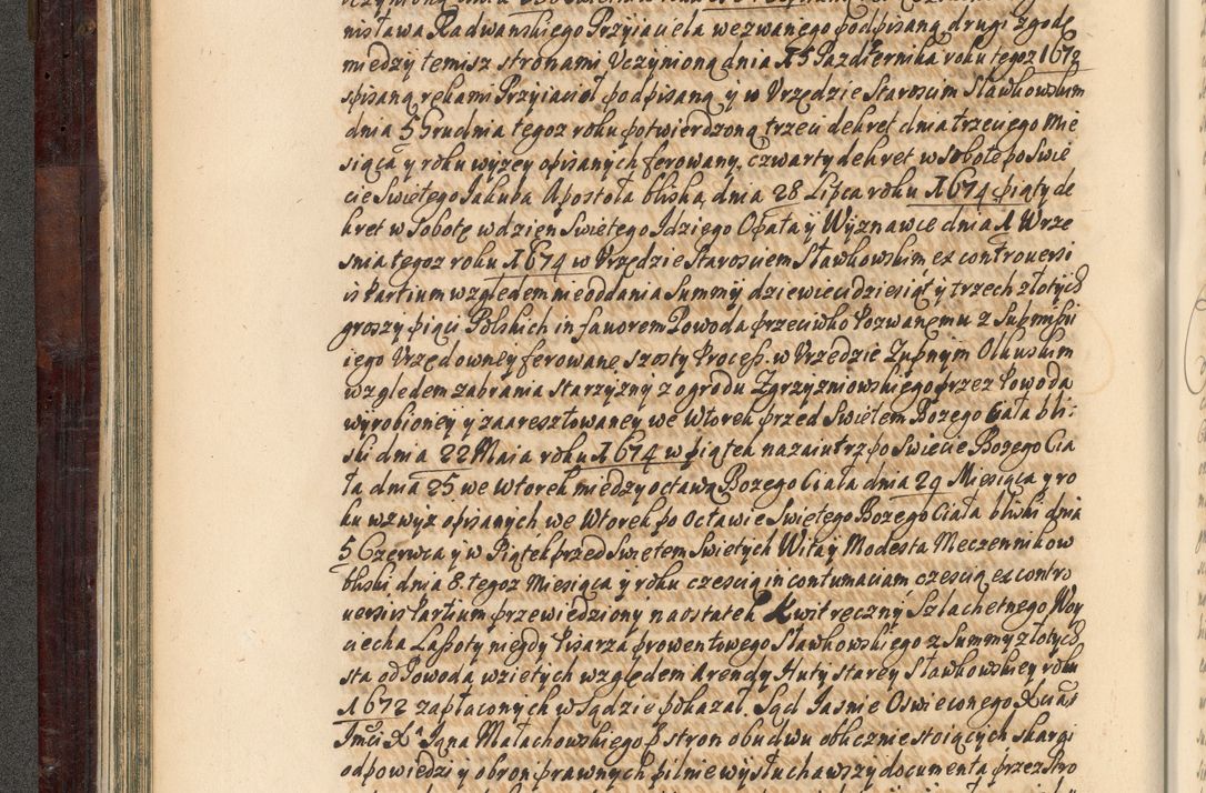 Zdjęcie nr 95 dla obiektu archiwalnego: Acta actorum episscopalium R. D. Joannis Małachowski, episcopi Cracoviensis a die 20 Augusti anni 1681 et 1682 acticatorum. Volumen I