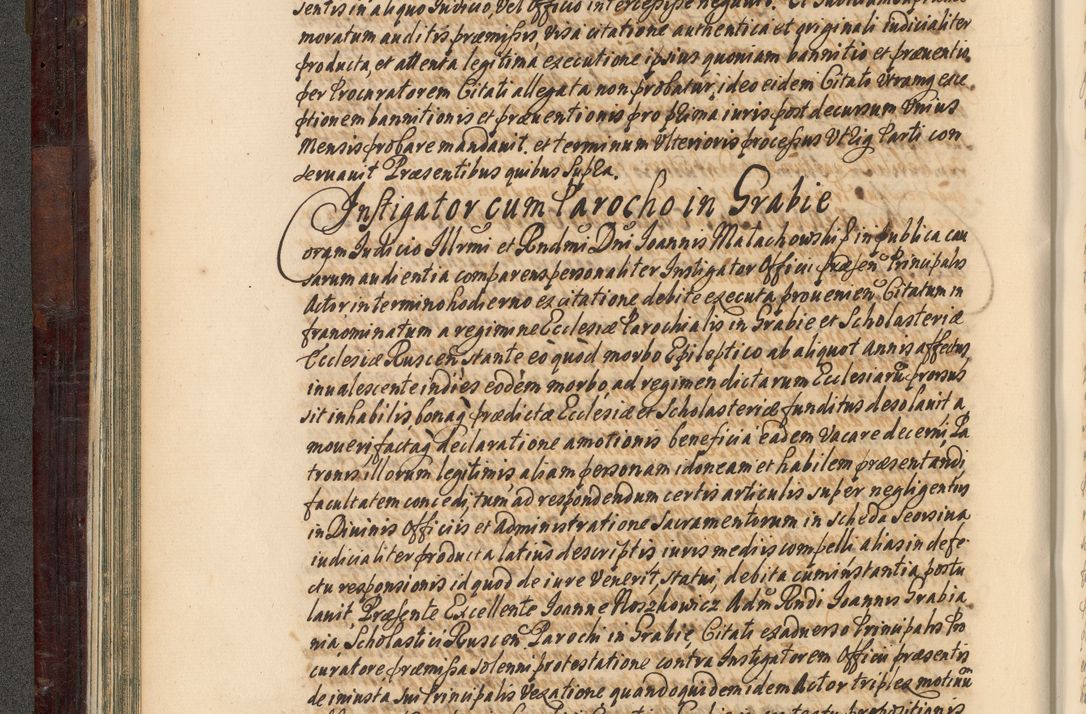 Zdjęcie nr 103 dla obiektu archiwalnego: Acta actorum episscopalium R. D. Joannis Małachowski, episcopi Cracoviensis a die 20 Augusti anni 1681 et 1682 acticatorum. Volumen I