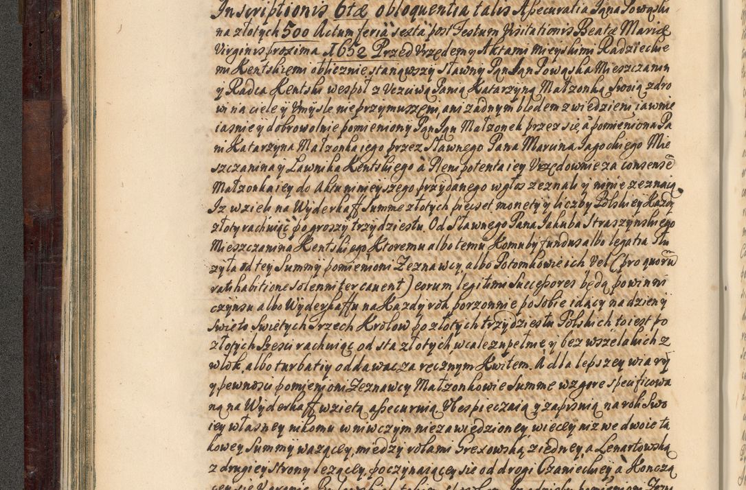 Zdjęcie nr 85 dla obiektu archiwalnego: Acta actorum episscopalium R. D. Joannis Małachowski, episcopi Cracoviensis a die 20 Augusti anni 1681 et 1682 acticatorum. Volumen I