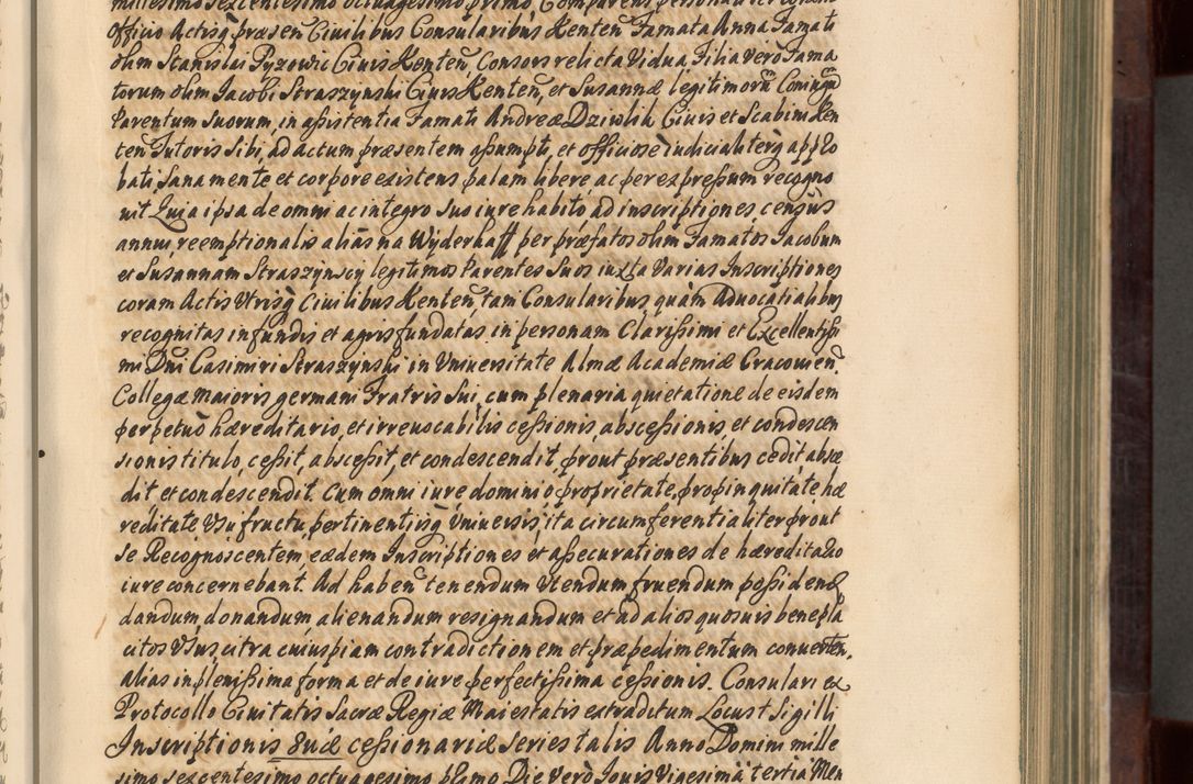 Zdjęcie nr 86 dla obiektu archiwalnego: Acta actorum episscopalium R. D. Joannis Małachowski, episcopi Cracoviensis a die 20 Augusti anni 1681 et 1682 acticatorum. Volumen I