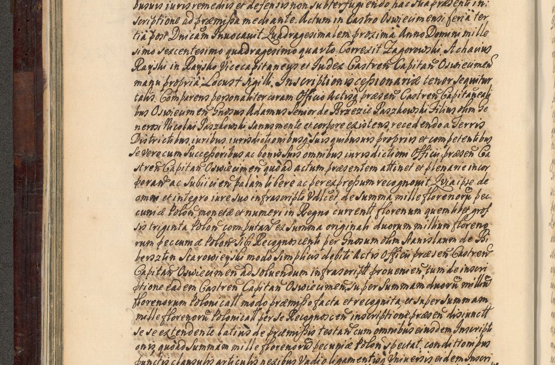 Zdjęcie nr 75 dla obiektu archiwalnego: Acta actorum episscopalium R. D. Joannis Małachowski, episcopi Cracoviensis a die 20 Augusti anni 1681 et 1682 acticatorum. Volumen I