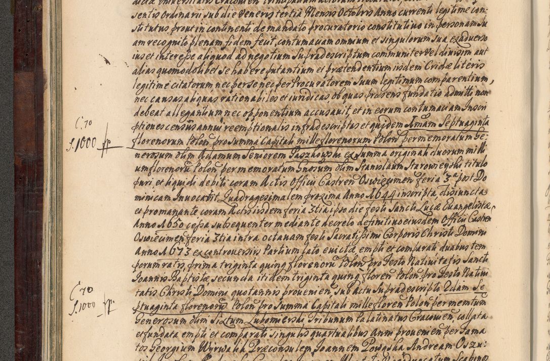 Zdjęcie nr 71 dla obiektu archiwalnego: Acta actorum episscopalium R. D. Joannis Małachowski, episcopi Cracoviensis a die 20 Augusti anni 1681 et 1682 acticatorum. Volumen I