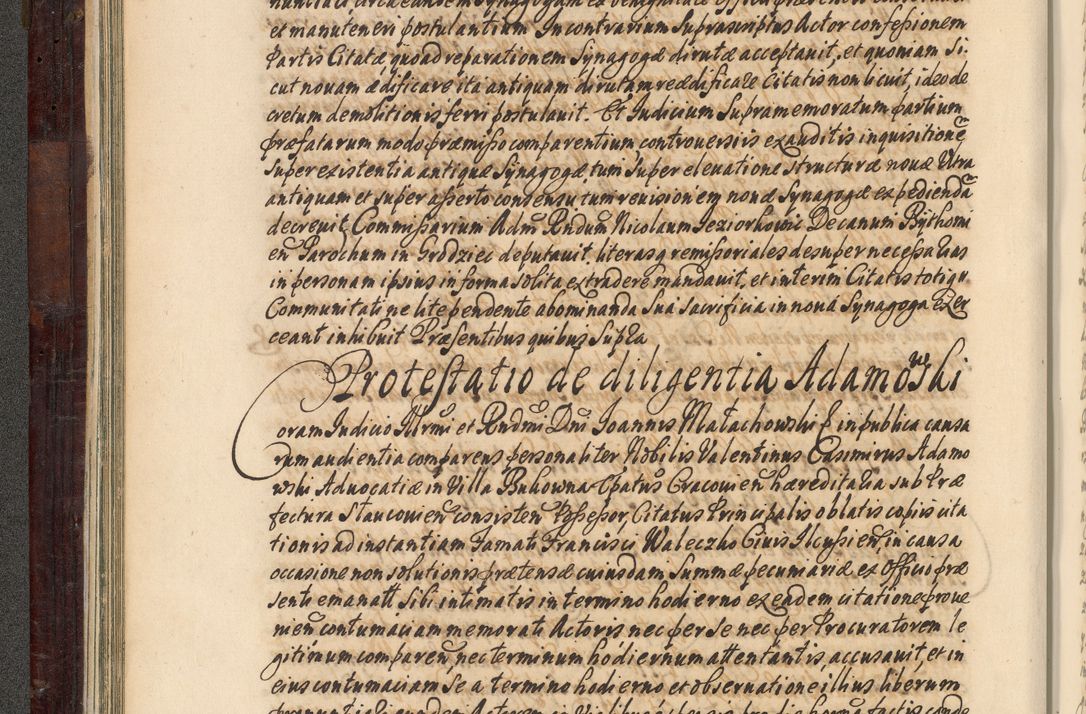 Zdjęcie nr 67 dla obiektu archiwalnego: Acta actorum episscopalium R. D. Joannis Małachowski, episcopi Cracoviensis a die 20 Augusti anni 1681 et 1682 acticatorum. Volumen I