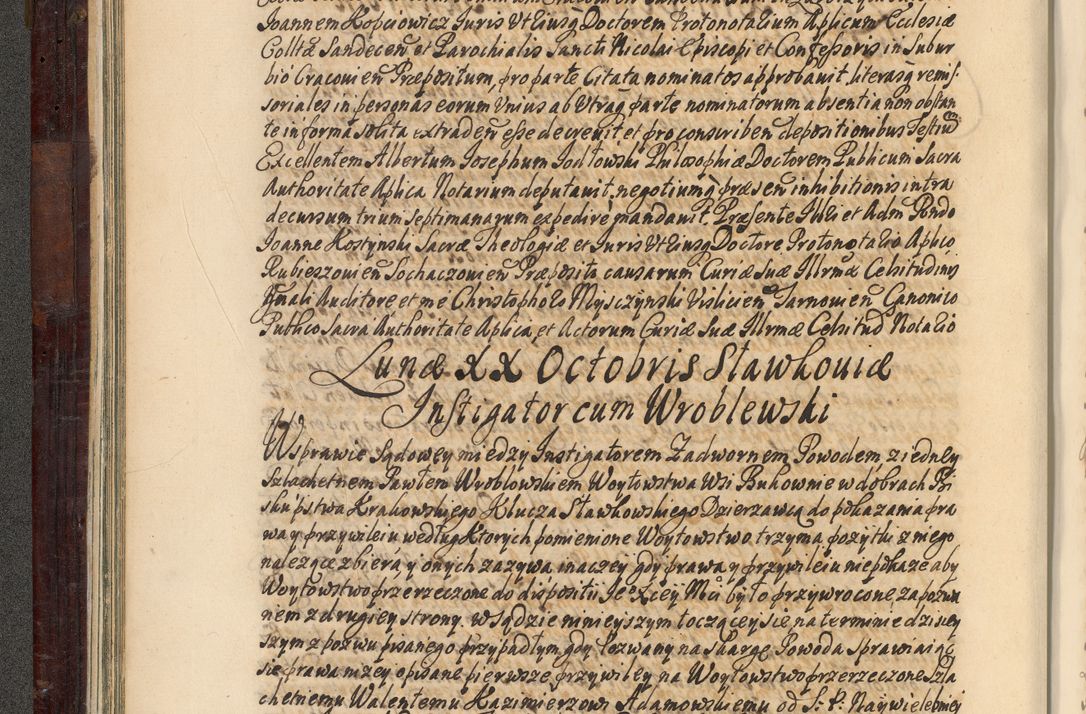 Zdjęcie nr 57 dla obiektu archiwalnego: Acta actorum episscopalium R. D. Joannis Małachowski, episcopi Cracoviensis a die 20 Augusti anni 1681 et 1682 acticatorum. Volumen I