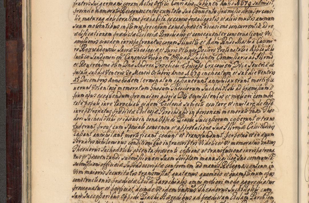 Zdjęcie nr 49 dla obiektu archiwalnego: Acta actorum episscopalium R. D. Joannis Małachowski, episcopi Cracoviensis a die 20 Augusti anni 1681 et 1682 acticatorum. Volumen I