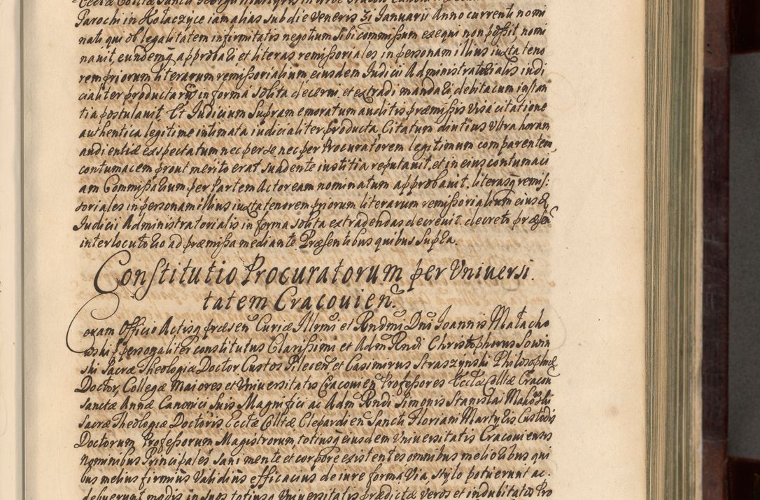 Zdjęcie nr 52 dla obiektu archiwalnego: Acta actorum episscopalium R. D. Joannis Małachowski, episcopi Cracoviensis a die 20 Augusti anni 1681 et 1682 acticatorum. Volumen I
