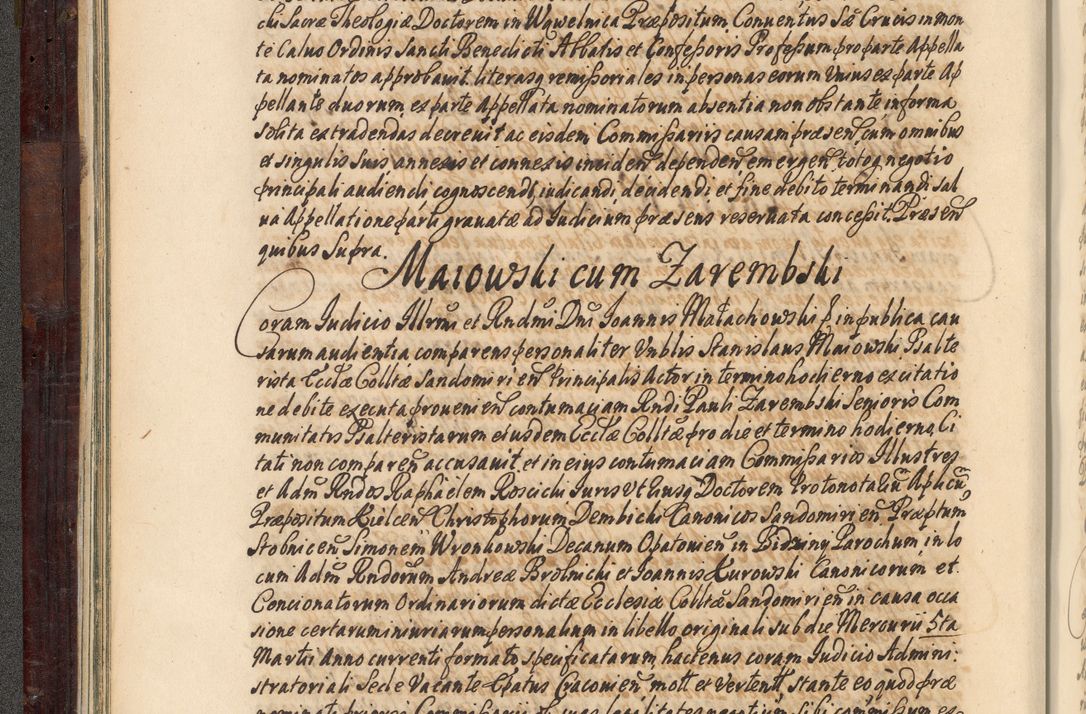 Zdjęcie nr 45 dla obiektu archiwalnego: Acta actorum episscopalium R. D. Joannis Małachowski, episcopi Cracoviensis a die 20 Augusti anni 1681 et 1682 acticatorum. Volumen I