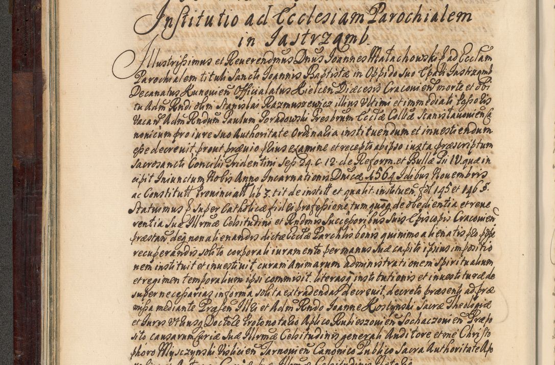 Zdjęcie nr 51 dla obiektu archiwalnego: Acta actorum episscopalium R. D. Joannis Małachowski, episcopi Cracoviensis a die 20 Augusti anni 1681 et 1682 acticatorum. Volumen I
