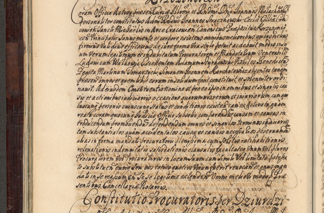 Zdjęcie nr 47 dla obiektu archiwalnego: Acta actorum episscopalium R. D. Joannis Małachowski, episcopi Cracoviensis a die 20 Augusti anni 1681 et 1682 acticatorum. Volumen I