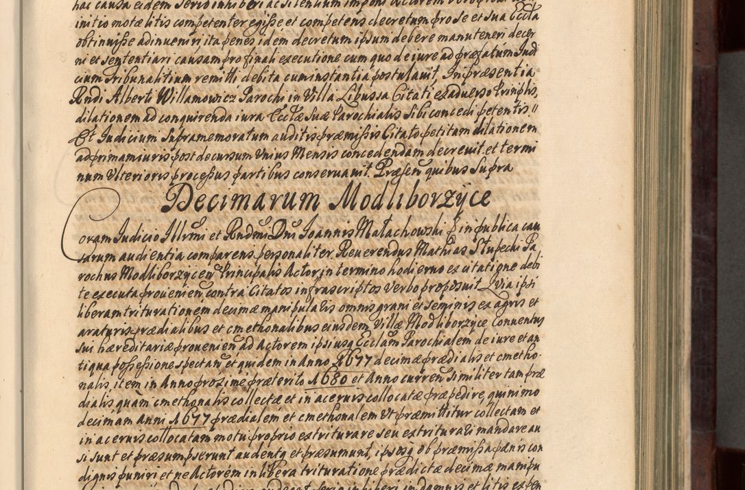 Zdjęcie nr 42 dla obiektu archiwalnego: Acta actorum episscopalium R. D. Joannis Małachowski, episcopi Cracoviensis a die 20 Augusti anni 1681 et 1682 acticatorum. Volumen I