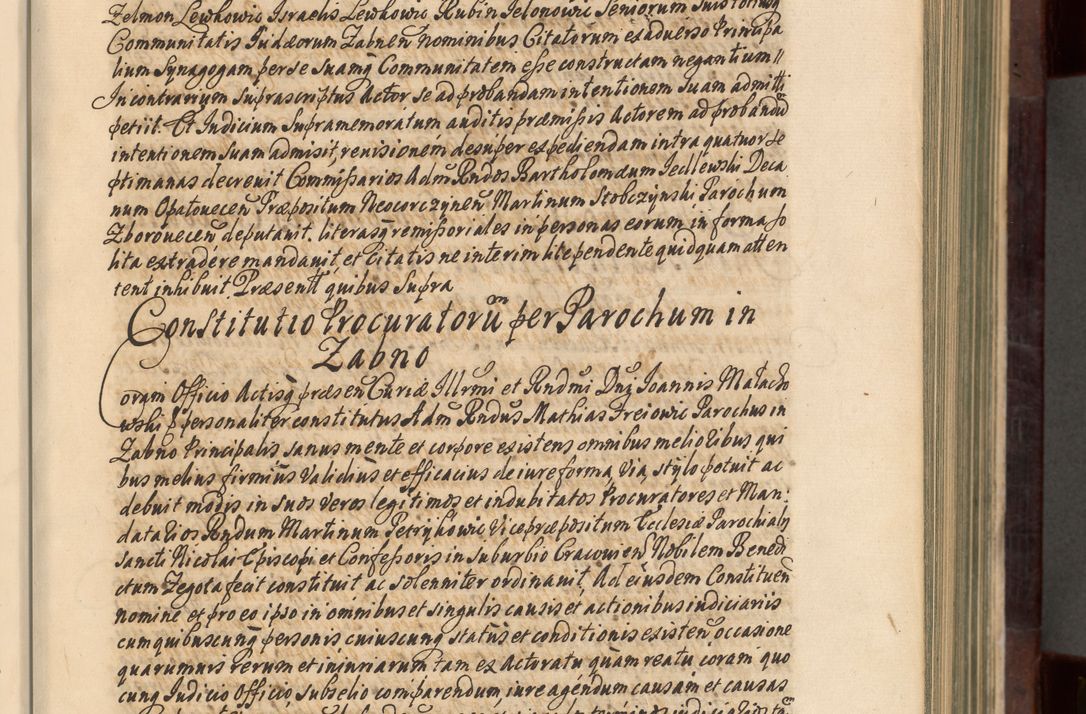 Zdjęcie nr 36 dla obiektu archiwalnego: Acta actorum episscopalium R. D. Joannis Małachowski, episcopi Cracoviensis a die 20 Augusti anni 1681 et 1682 acticatorum. Volumen I