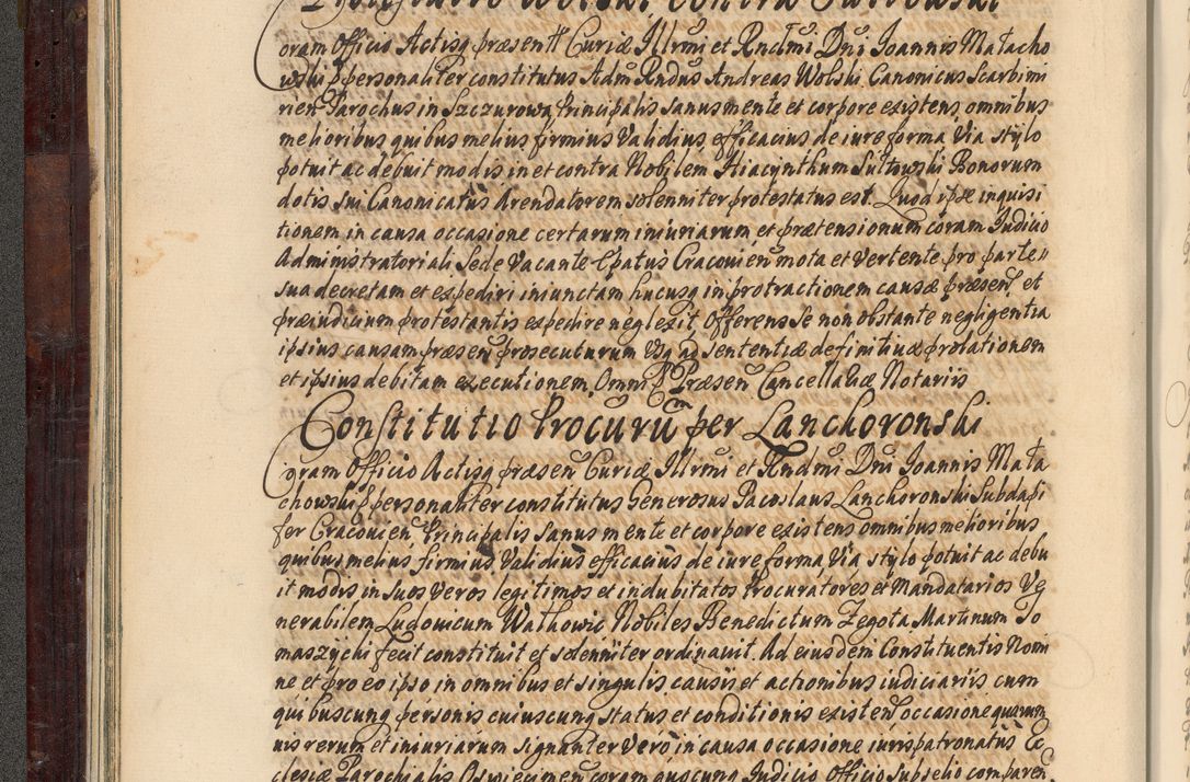 Zdjęcie nr 39 dla obiektu archiwalnego: Acta actorum episscopalium R. D. Joannis Małachowski, episcopi Cracoviensis a die 20 Augusti anni 1681 et 1682 acticatorum. Volumen I