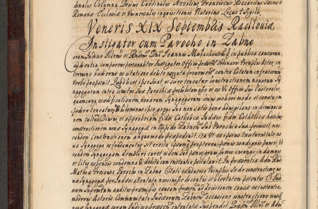 Zdjęcie nr 35 dla obiektu archiwalnego: Acta actorum episscopalium R. D. Joannis Małachowski, episcopi Cracoviensis a die 20 Augusti anni 1681 et 1682 acticatorum. Volumen I