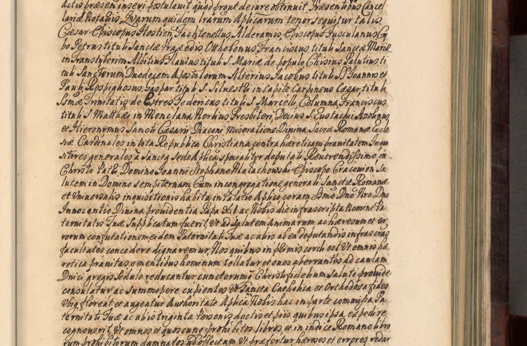 Zdjęcie nr 32 dla obiektu archiwalnego: Acta actorum episscopalium R. D. Joannis Małachowski, episcopi Cracoviensis a die 20 Augusti anni 1681 et 1682 acticatorum. Volumen I