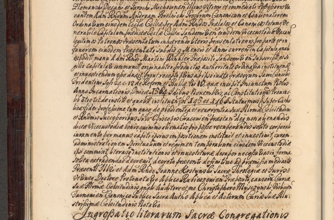 Zdjęcie nr 31 dla obiektu archiwalnego: Acta actorum episscopalium R. D. Joannis Małachowski, episcopi Cracoviensis a die 20 Augusti anni 1681 et 1682 acticatorum. Volumen I