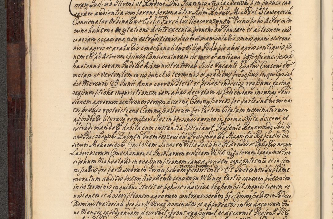 Zdjęcie nr 27 dla obiektu archiwalnego: Acta actorum episscopalium R. D. Joannis Małachowski, episcopi Cracoviensis a die 20 Augusti anni 1681 et 1682 acticatorum. Volumen I