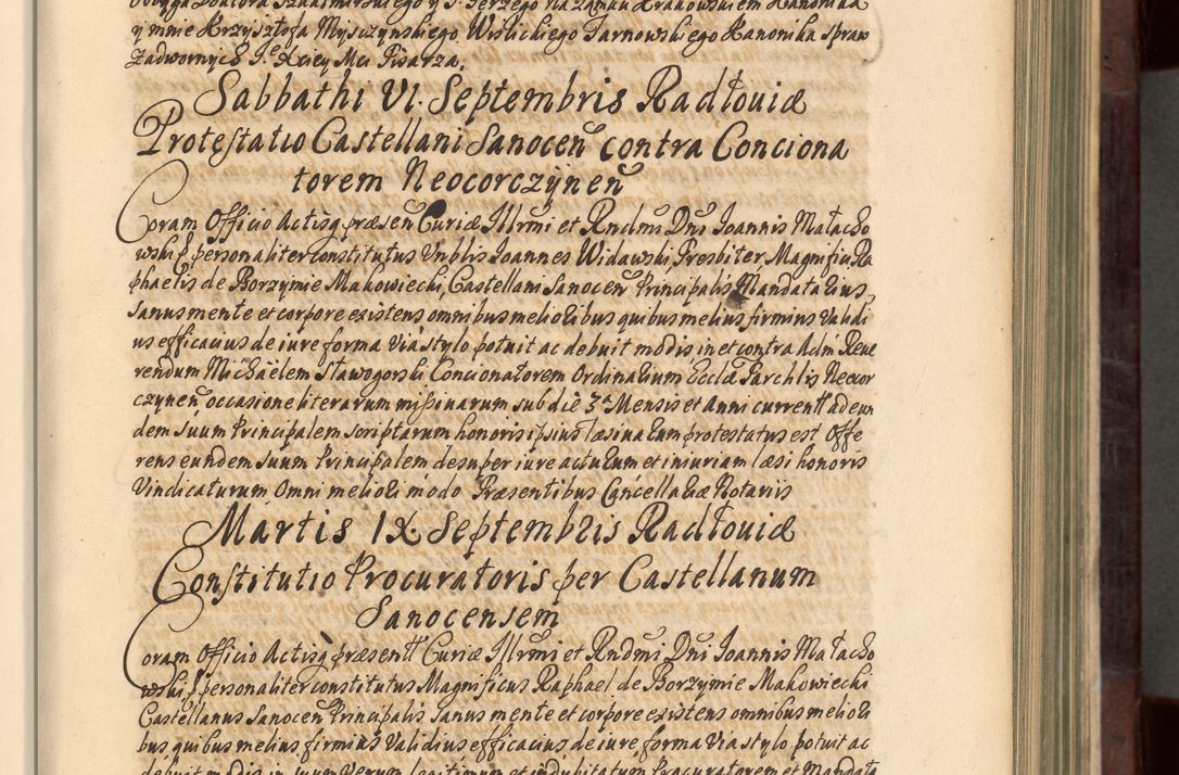 Zdjęcie nr 26 dla obiektu archiwalnego: Acta actorum episscopalium R. D. Joannis Małachowski, episcopi Cracoviensis a die 20 Augusti anni 1681 et 1682 acticatorum. Volumen I