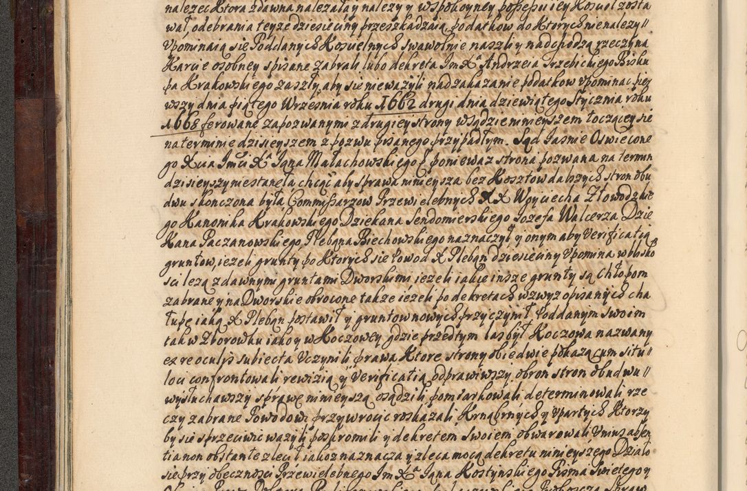 Zdjęcie nr 29 dla obiektu archiwalnego: Acta actorum episscopalium R. D. Joannis Małachowski, episcopi Cracoviensis a die 20 Augusti anni 1681 et 1682 acticatorum. Volumen I