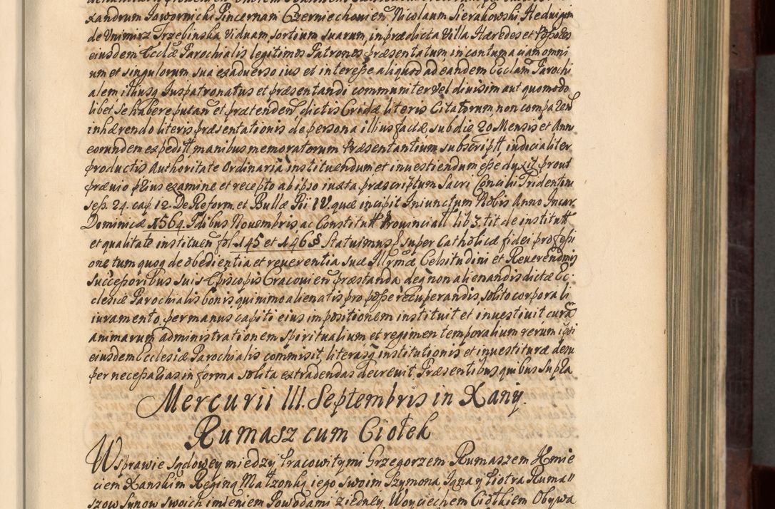 Zdjęcie nr 24 dla obiektu archiwalnego: Acta actorum episscopalium R. D. Joannis Małachowski, episcopi Cracoviensis a die 20 Augusti anni 1681 et 1682 acticatorum. Volumen I