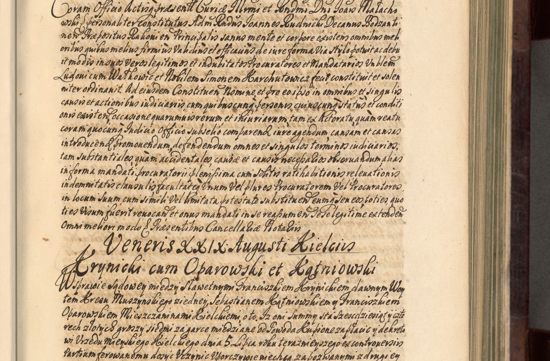 Zdjęcie nr 20 dla obiektu archiwalnego: Acta actorum episscopalium R. D. Joannis Małachowski, episcopi Cracoviensis a die 20 Augusti anni 1681 et 1682 acticatorum. Volumen I
