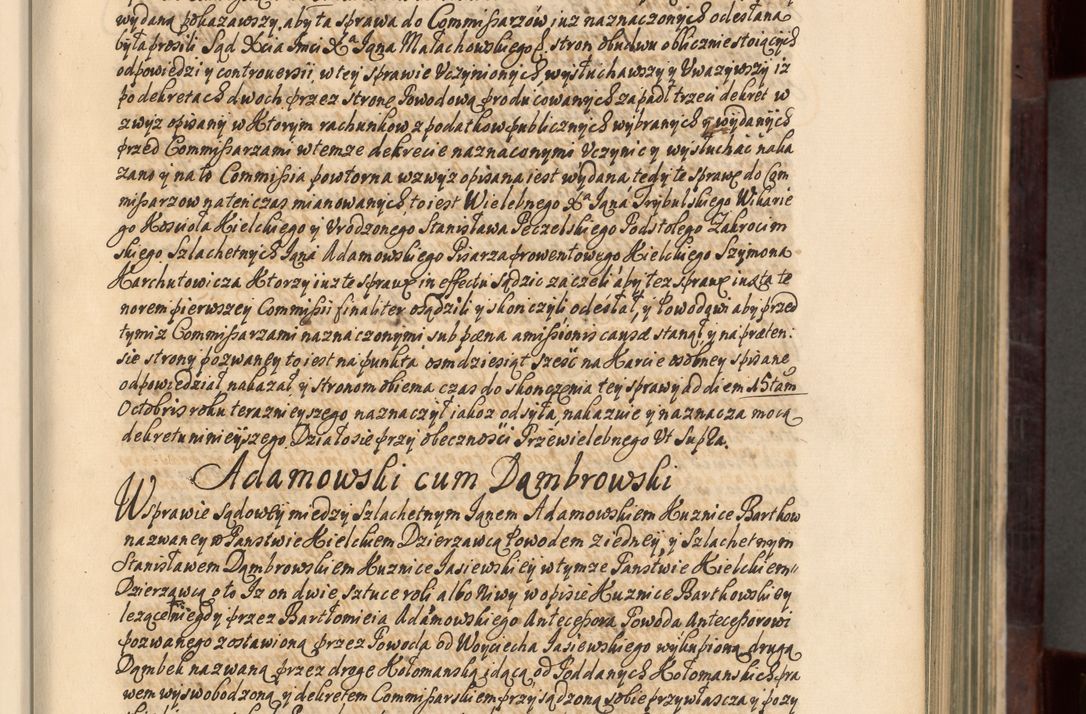 Zdjęcie nr 18 dla obiektu archiwalnego: Acta actorum episscopalium R. D. Joannis Małachowski, episcopi Cracoviensis a die 20 Augusti anni 1681 et 1682 acticatorum. Volumen I