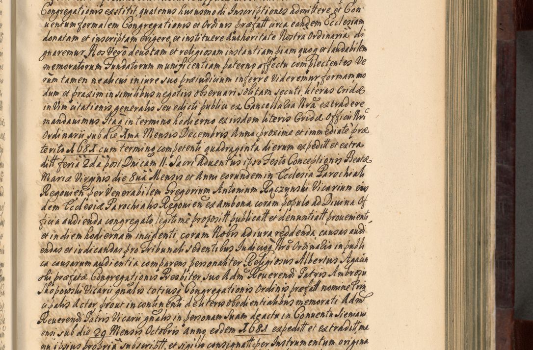 Zdjęcie nr 198 dla obiektu archiwalnego: Acta actorum episscopalium R. D. Joannis Małachowski, episcopi Cracoviensis a die 20 Augusti anni 1681 et 1682 acticatorum. Volumen I