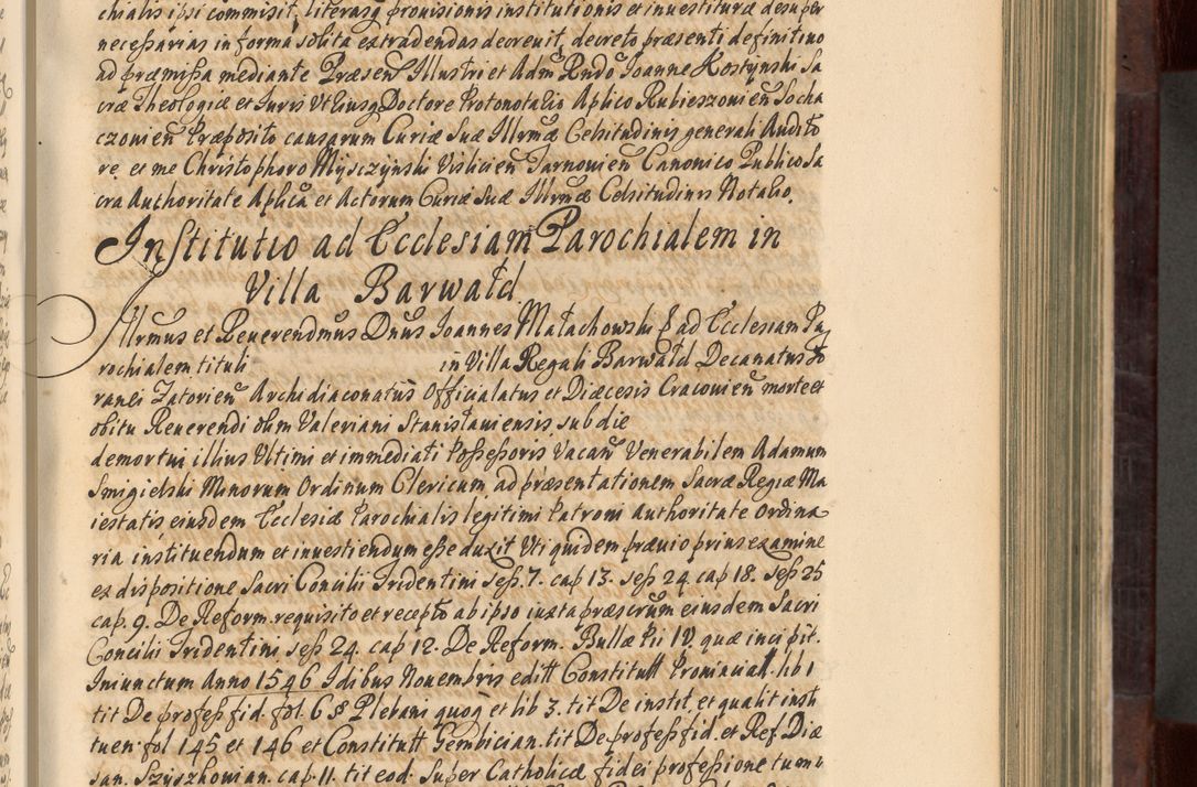 Zdjęcie nr 196 dla obiektu archiwalnego: Acta actorum episscopalium R. D. Joannis Małachowski, episcopi Cracoviensis a die 20 Augusti anni 1681 et 1682 acticatorum. Volumen I