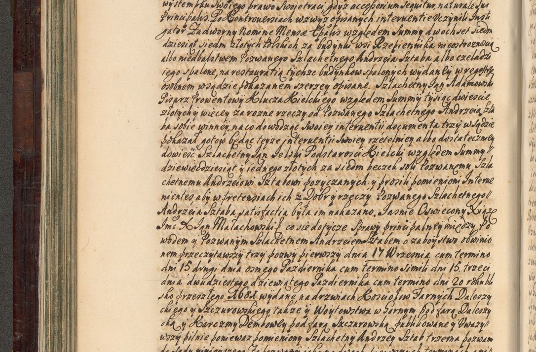 Zdjęcie nr 193 dla obiektu archiwalnego: Acta actorum episscopalium R. D. Joannis Małachowski, episcopi Cracoviensis a die 20 Augusti anni 1681 et 1682 acticatorum. Volumen I