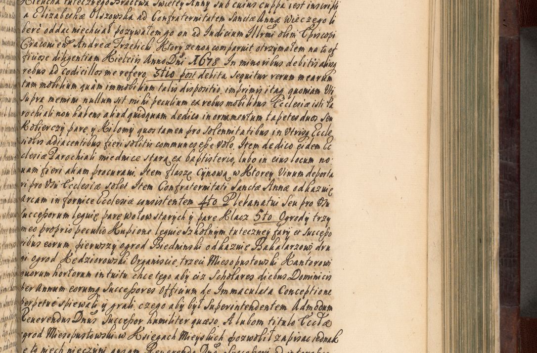 Zdjęcie nr 402 dla obiektu archiwalnego: Acta actorum episscopalium R. D. Joannis Małachowski, episcopi Cracoviensis a die 20 Augusti anni 1681 et 1682 acticatorum. Volumen I
