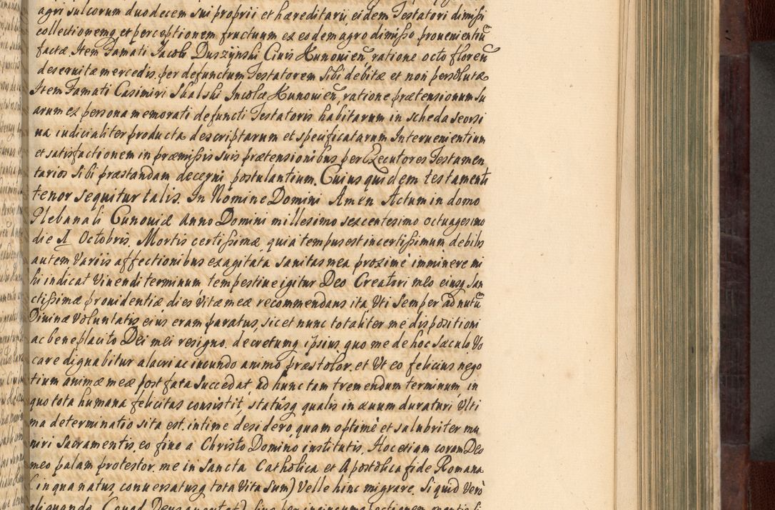 Zdjęcie nr 400 dla obiektu archiwalnego: Acta actorum episscopalium R. D. Joannis Małachowski, episcopi Cracoviensis a die 20 Augusti anni 1681 et 1682 acticatorum. Volumen I