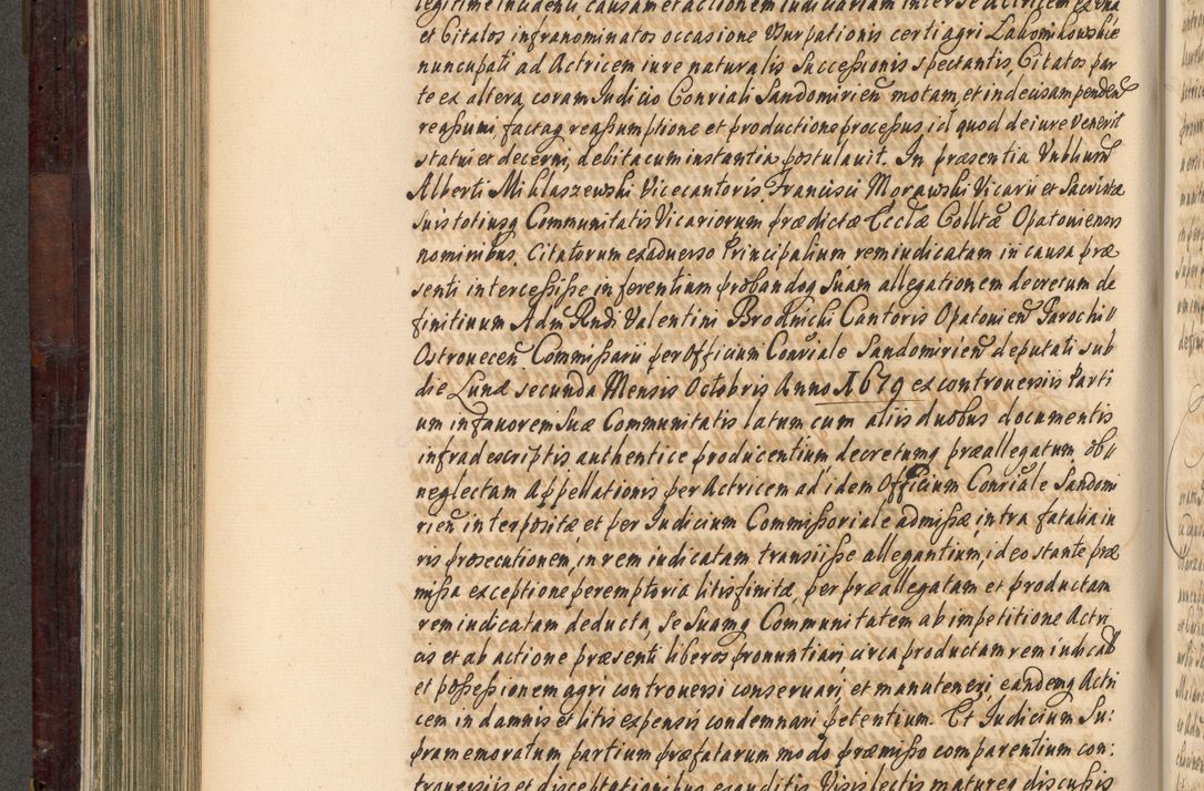 Zdjęcie nr 393 dla obiektu archiwalnego: Acta actorum episscopalium R. D. Joannis Małachowski, episcopi Cracoviensis a die 20 Augusti anni 1681 et 1682 acticatorum. Volumen I