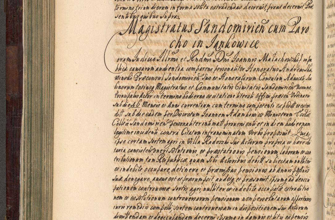 Zdjęcie nr 385 dla obiektu archiwalnego: Acta actorum episscopalium R. D. Joannis Małachowski, episcopi Cracoviensis a die 20 Augusti anni 1681 et 1682 acticatorum. Volumen I