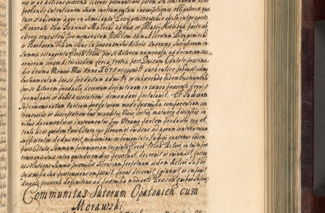 Zdjęcie nr 388 dla obiektu archiwalnego: Acta actorum episscopalium R. D. Joannis Małachowski, episcopi Cracoviensis a die 20 Augusti anni 1681 et 1682 acticatorum. Volumen I