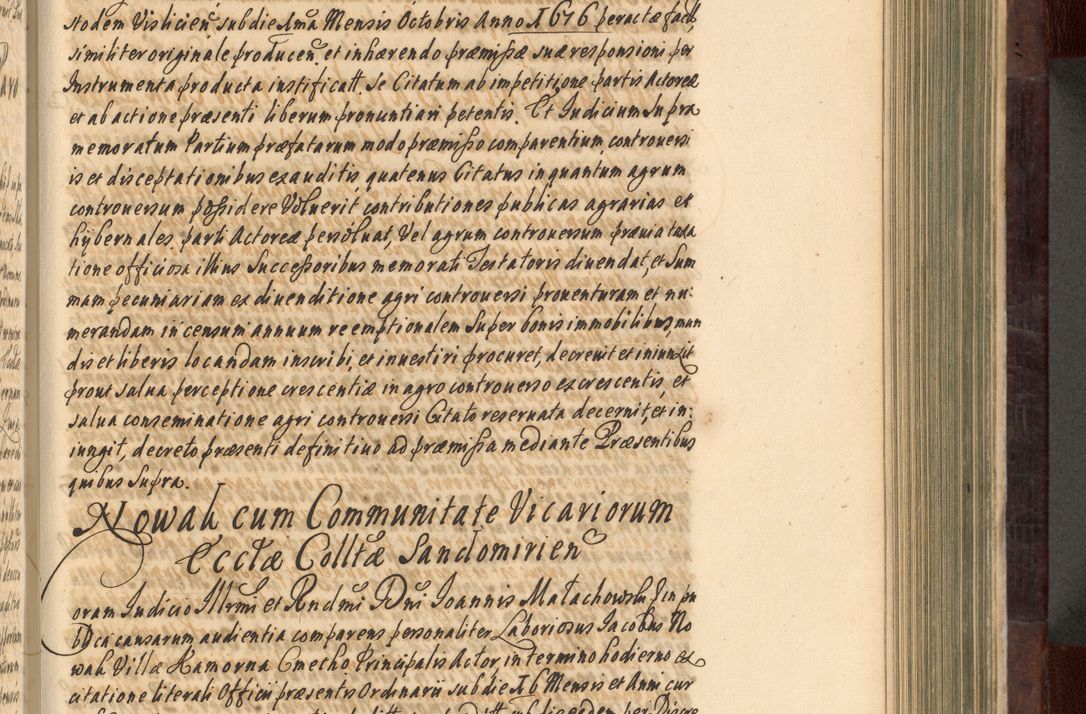 Zdjęcie nr 386 dla obiektu archiwalnego: Acta actorum episscopalium R. D. Joannis Małachowski, episcopi Cracoviensis a die 20 Augusti anni 1681 et 1682 acticatorum. Volumen I